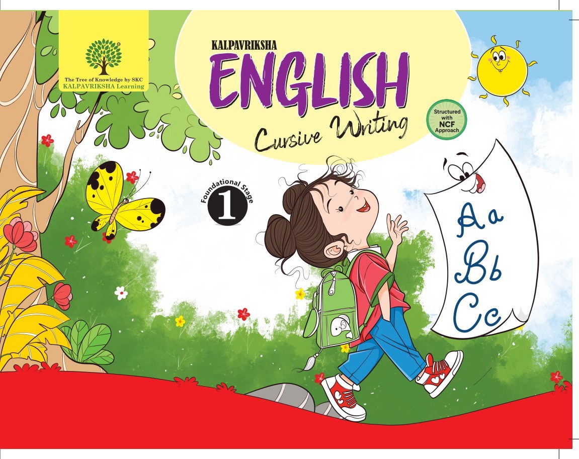 English Cursive Writing Class 1 cover