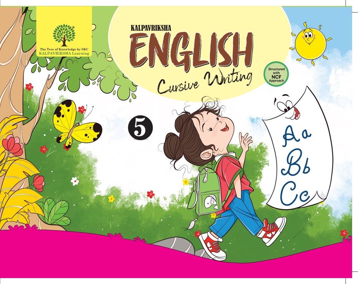 English Cursive Writing Class 5 cover